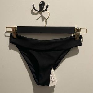 Brand new with tags, black L*SPACE bikini bottoms